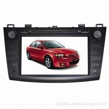 In-dash Car DVD Player, OE Fit for New Mazda 3, Supports BT, TV, GPS, iPod and with CANbus